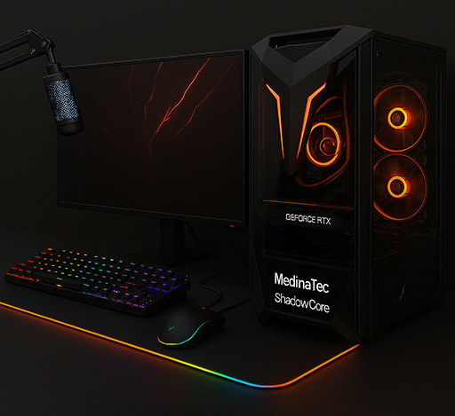 Medina Tec montaje Ordenador personalizado Shadow Core