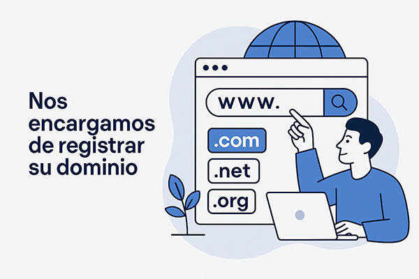 Medina tec nos encargamos de registrar su dominio
